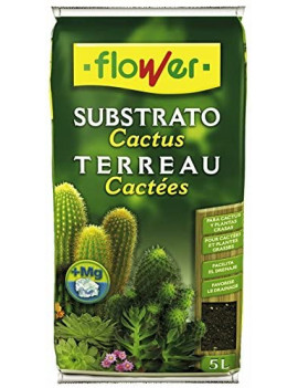 Sustrato Cactus 5L "Flower"
