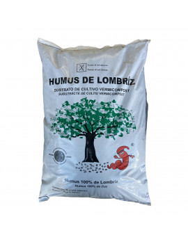 Humus de lombriz orgánico Premium para plantas.100% Ecológico y natural.
