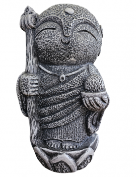 Figura Japonesa Jizo Baston