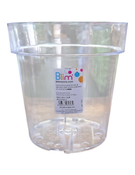 Maceta de plástico transparente para Orquideas